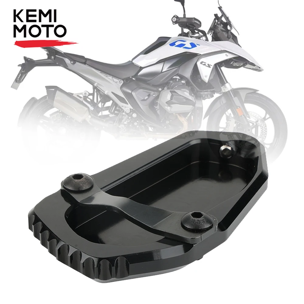 For BMW R1300GS R 1300 GS R 1300GS 2024  Accessories Motorcycle Kickstand Foot Side Stand Extension Pad Support Plate Keychain