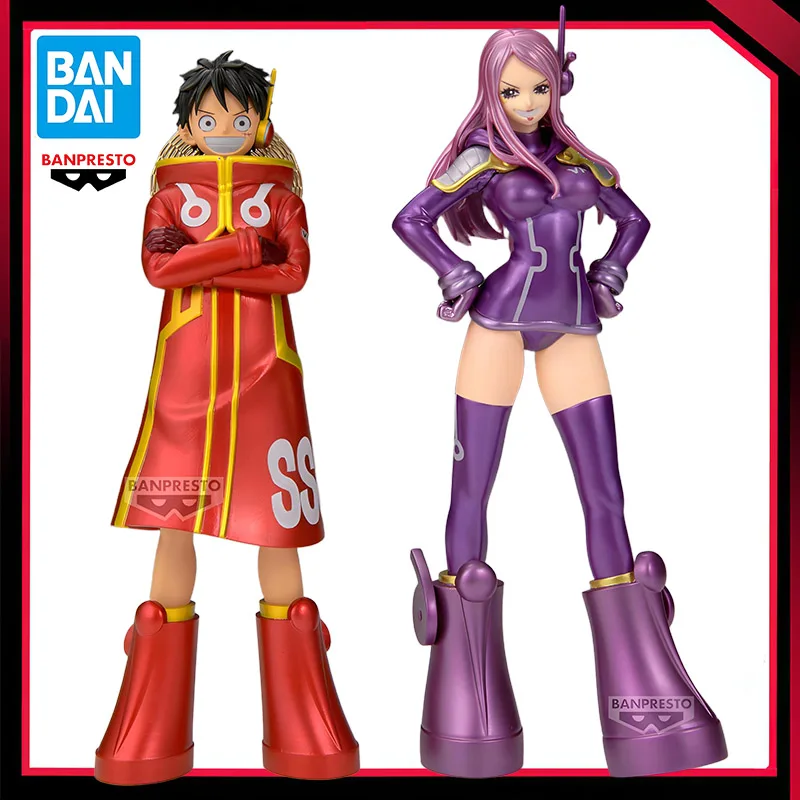 

Оригинальные ювелирные изделия Banpresto ONE PIECE DXF Bonney Monkey D. Luffy, экшн-фигурка, аниме-модель, игрушки, натуральный коллекционный подарок 16 см