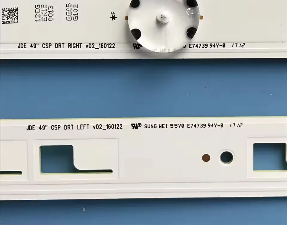 LED شريط إضاءة خلفي للتلفزيون 49 بوصة KD-49XD7005 LC490EQY-SJA3 KD-49XD7005 KD-49XD7066 JDE 49 ''CSP DRT Rgiht يسار v02