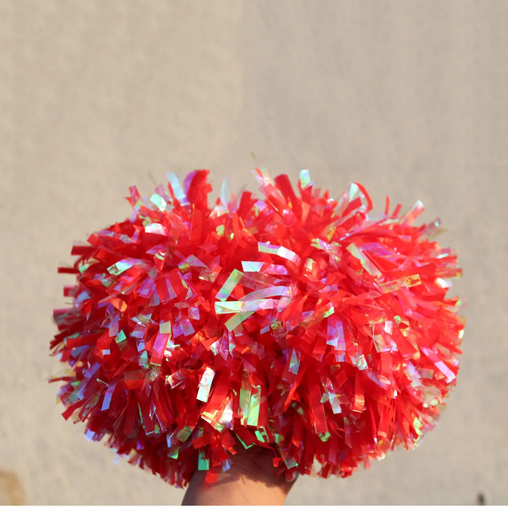 custom cheerleader Pom pom,baton handle,pick color ,one pair