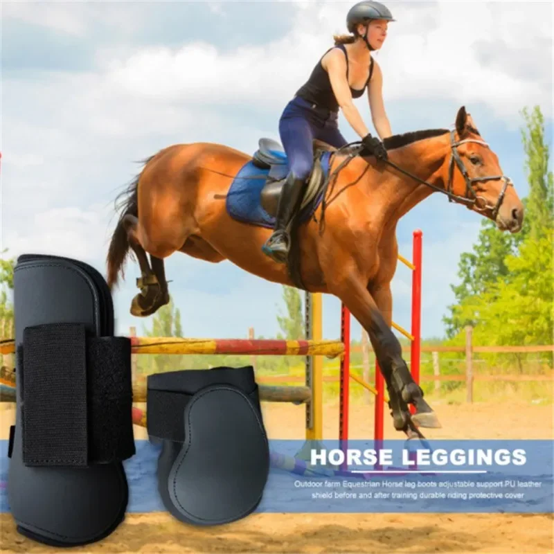 Accesorios para patas traseras delanteras, manga de protección de tendón, envoltura de engranaje, botas de caballo, pierna de tendón