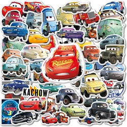 10/50Pcs Cartoon Cars Lightning Mcqueen Stickers Disney Moive Scrapbook Graffiti Luggage Suitcase Laptop Waterproof Sticker Toy