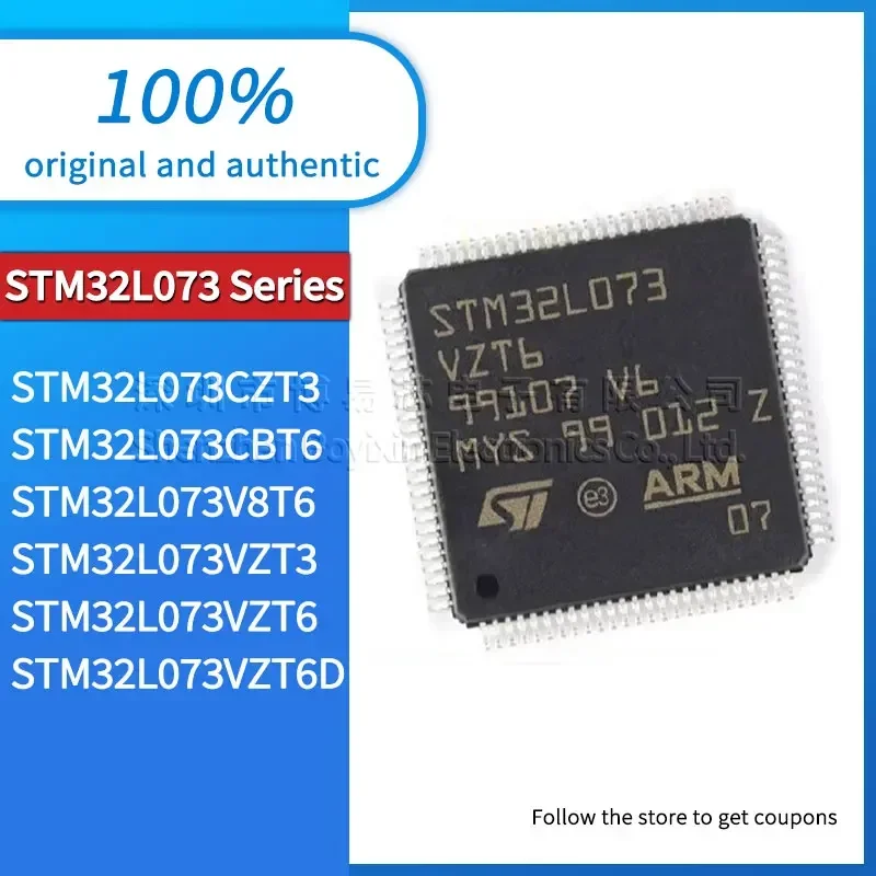 

STM32L073CZT3 STM32L073CBT6 STM32L073V8T6 STM32L073VZT3 STM32L073VZT6 STM32L073VZT6D original genuine