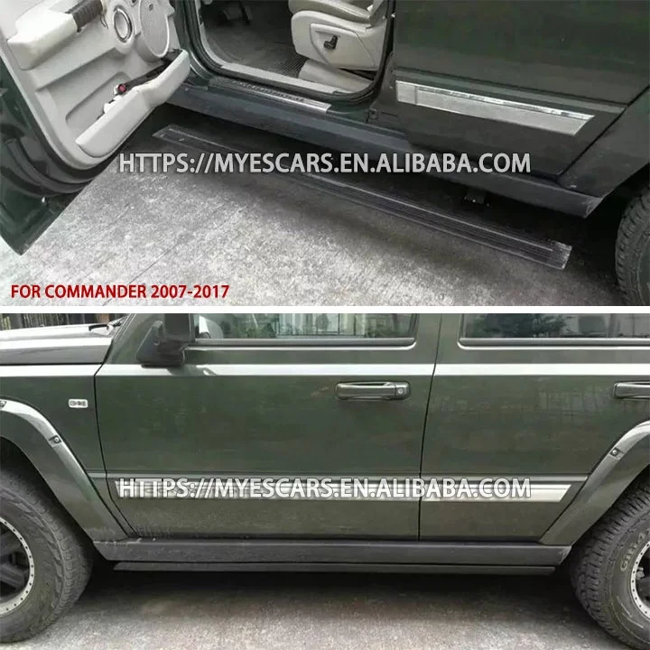 Fast delivery retractable automatic side step running board electric 4x4 powerstep for Jeep Cherokee Compass Commander Patriot