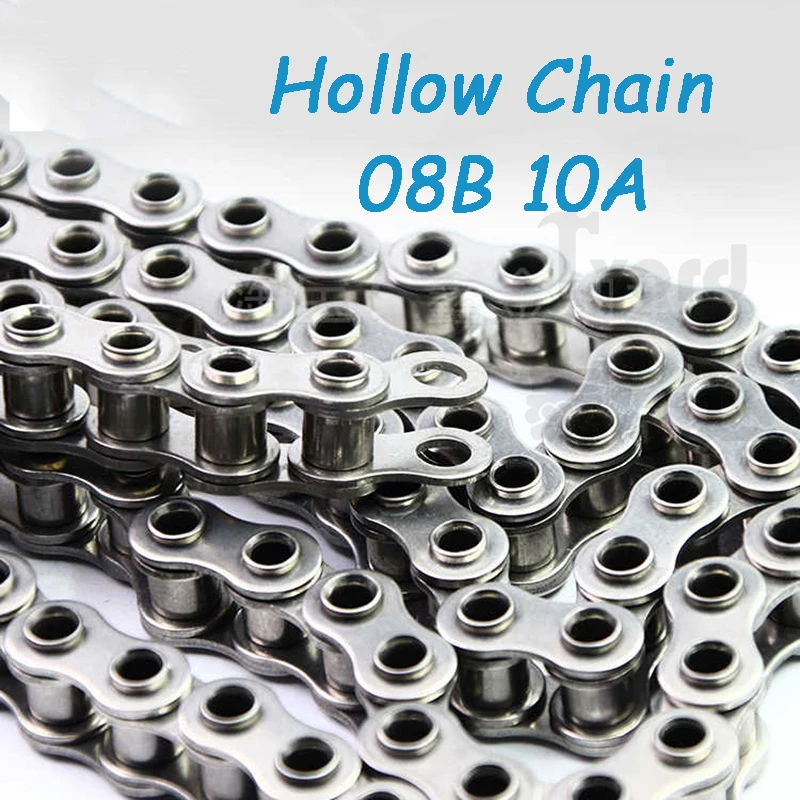 

08B 10A Hollow Industrial Chain 304 Stainless Steel