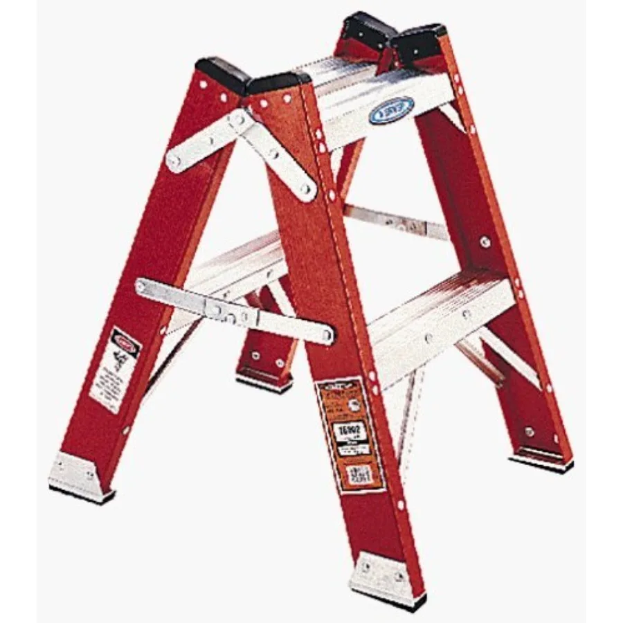 

300-Pound Duty Rating Fiberglass Twin Step Stool, 2-Foot