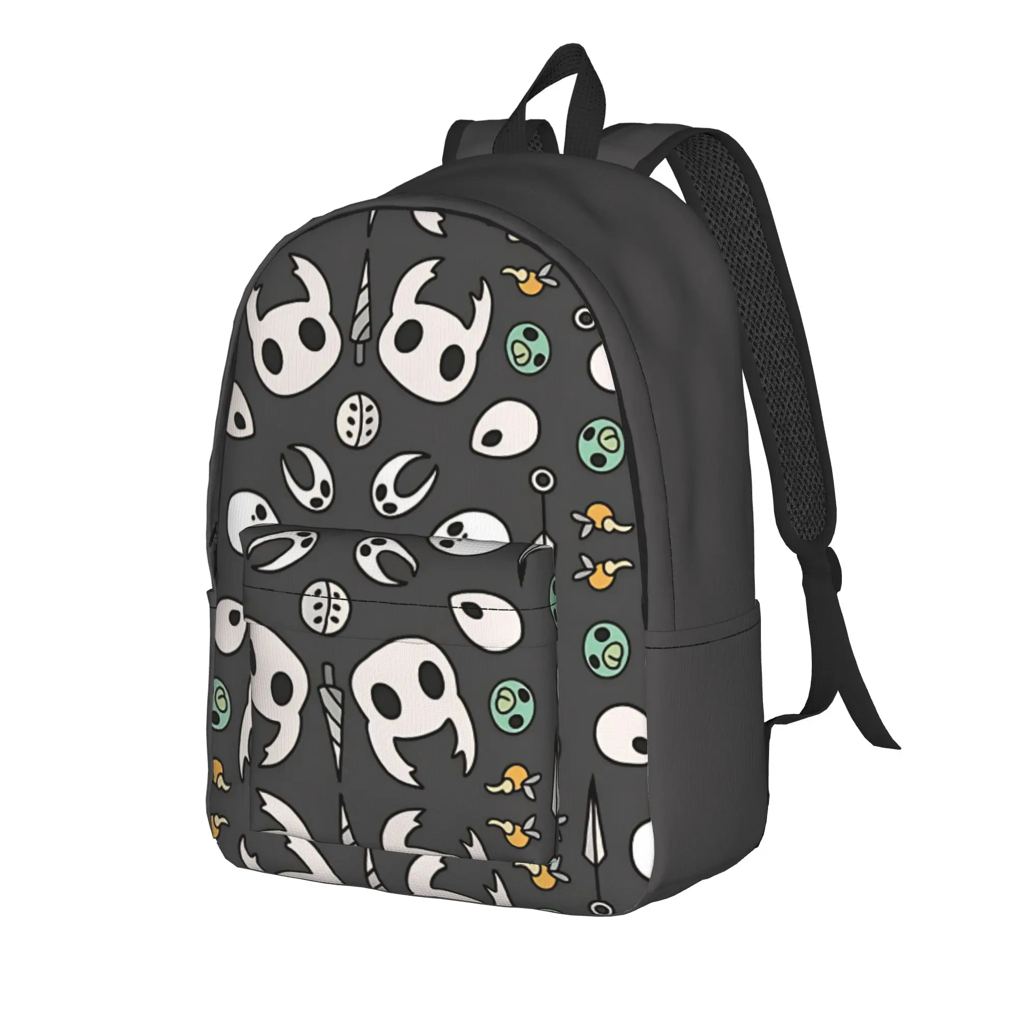Back to school season Dark Fantasy  Schoolbag Hollow Knight Teenager Classic Backpack