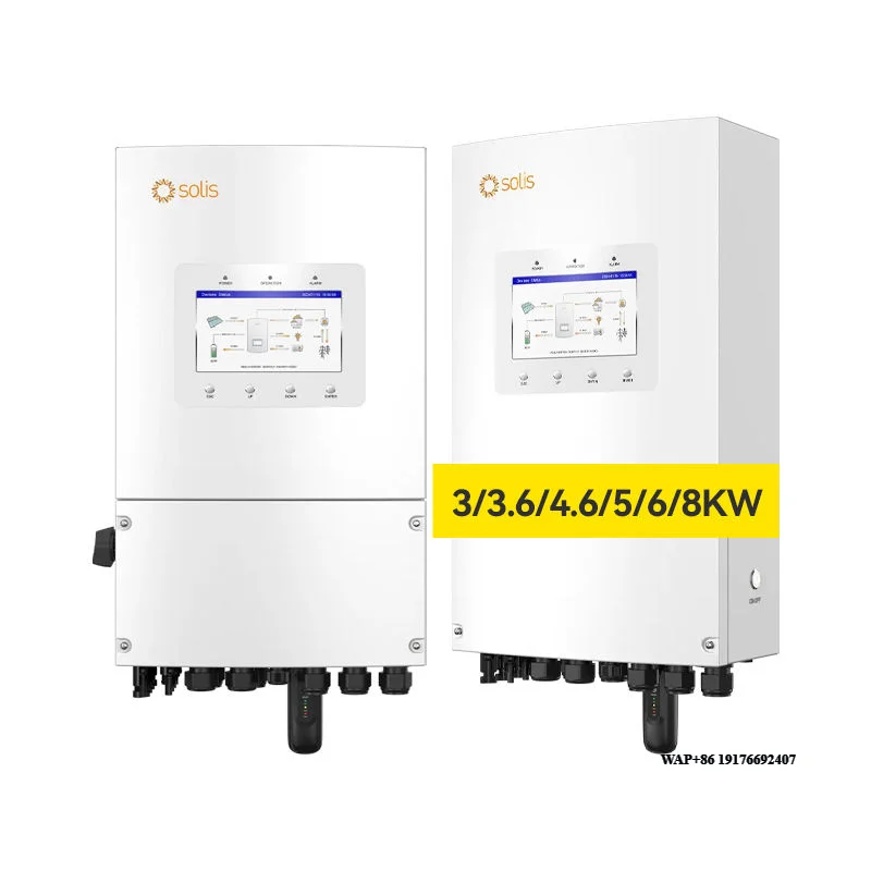 

2024 New Arrival Solis S6-EH1P6K-L-PLUS Hybrid Inverter 5kW for Italy Spain Germany Solar Energy System
