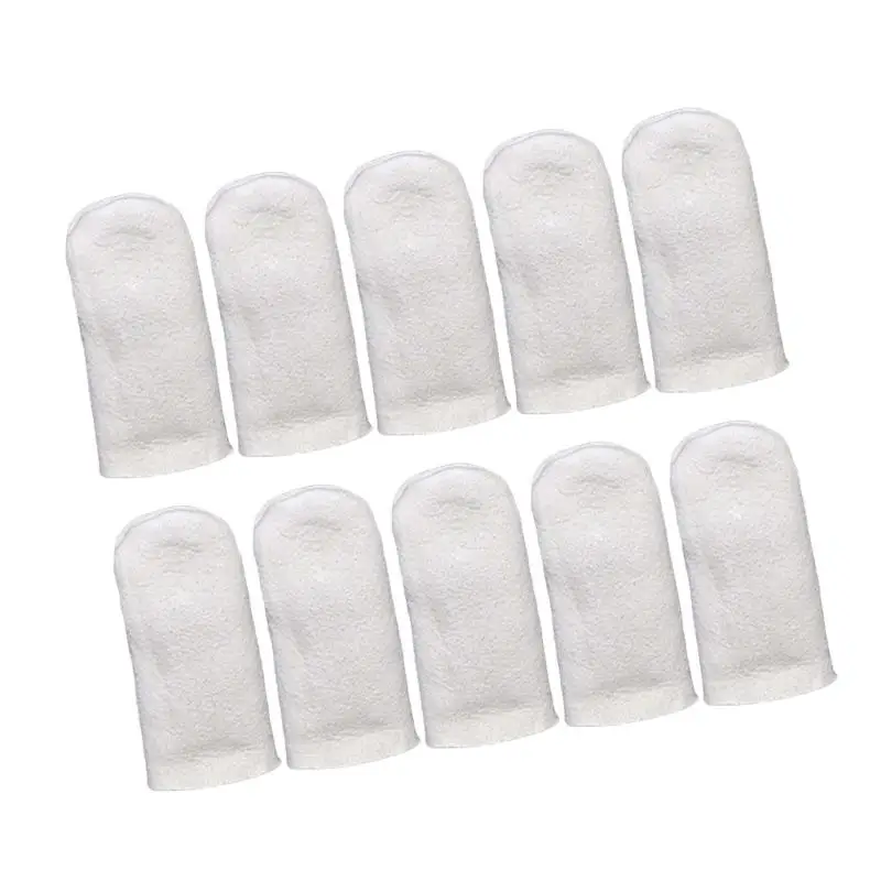 652F 이중 디자인 보호 슬리브 장갑 보석 제작용 통기성 10팩