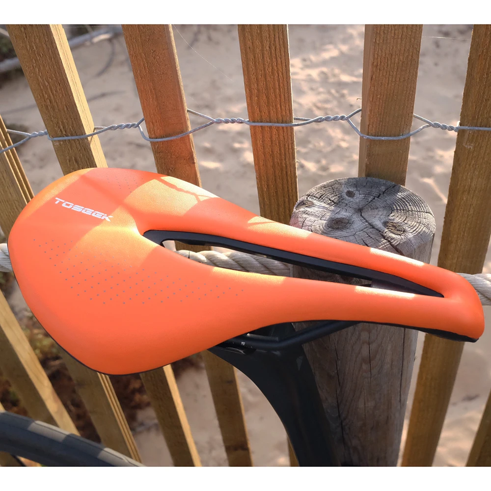 

TOSEEK EVA Сверхлегкое дышащее удобное сиденье, подушка для гоночного велосипеда, велосипедное сиденье, MTB, дорожное велосипедное седло, детали, компоненты