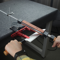 New Fixed Angle Knife Sharpener Professional Sharpening Stone Kitchen Grinding System Diamond Grinder Woodwork Tool Whetstone