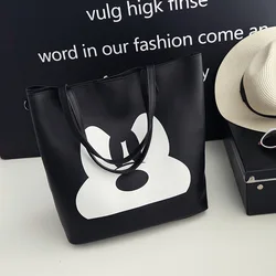 New Disney Mickey Mouse Women handbag Minnie Shoulder Diagonal Bag Casual Fashion Girl PU Bag Birthday Gifts