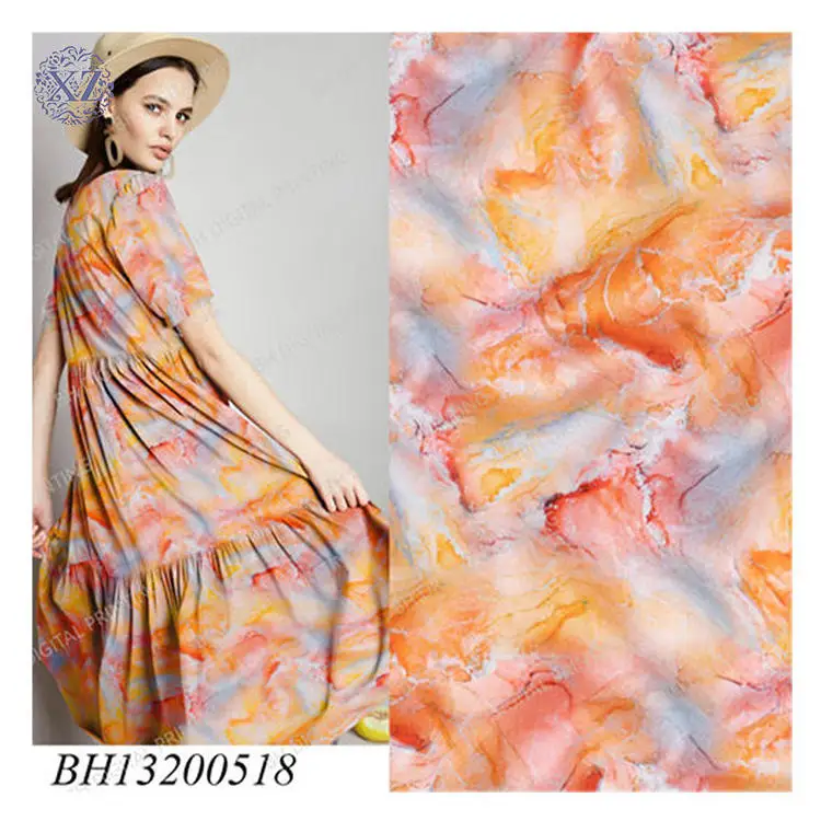 

Wholesale Luxury Floral Customized Printed 100 Cotton Fabric Digital Printing Cotton Woven Fabric For Clothing