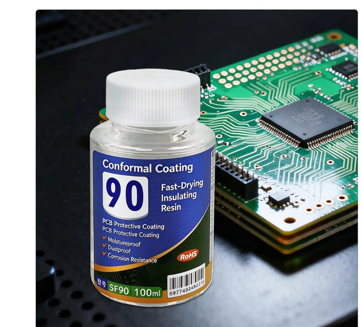 100ml/50ml PCB Insulating Varnish Electronics Potting Compound PCB Waterproof Clear Conformal Coating For Circuit Board Coating