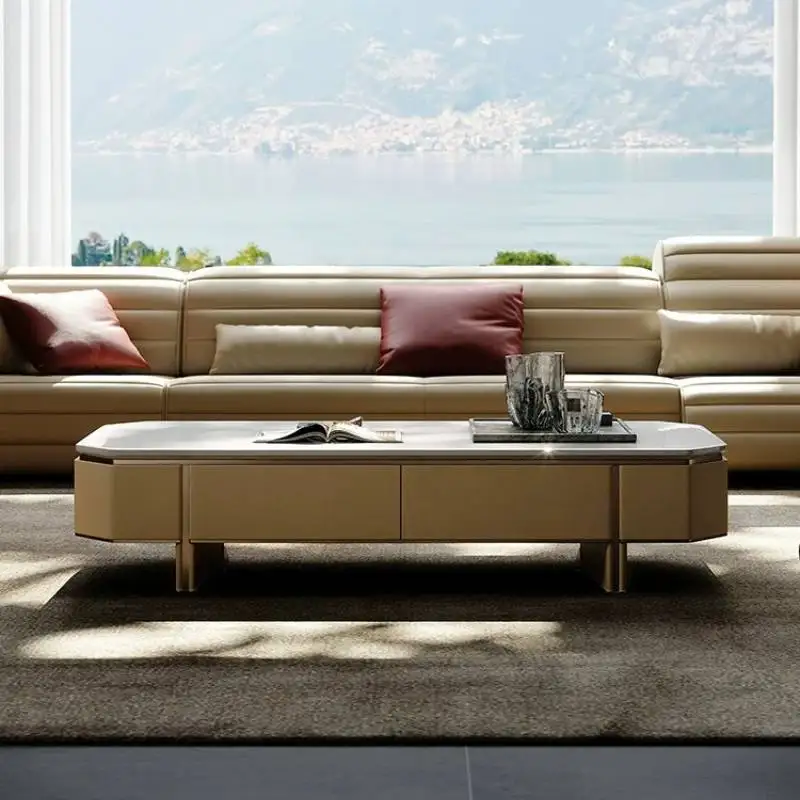 Nordic Style Living Room Coffee Tables European Floor Designer Living Room Coffee Tables Storage Mesa De Centro Furniture Home
