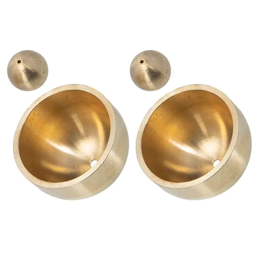

2 Sets 37mm Copper Wind Chime Doorbell Accessories for Home Retro nament Business Decorative Shopkeeper Bell Hanging