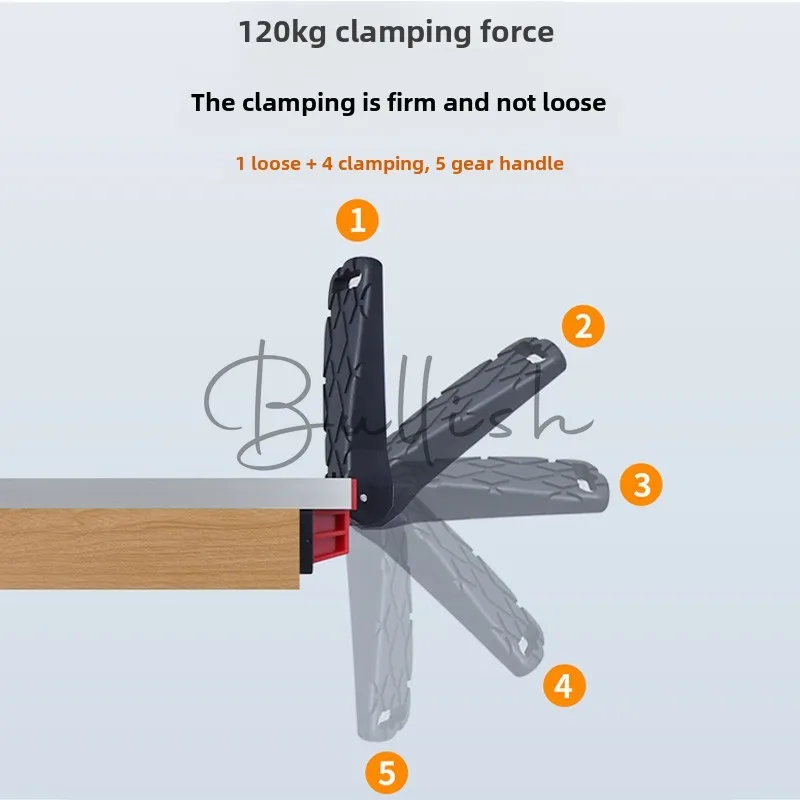 Woodworking ruler cutting board linear guide r push table saw quick positioning clip electric circular saw plate clamping device