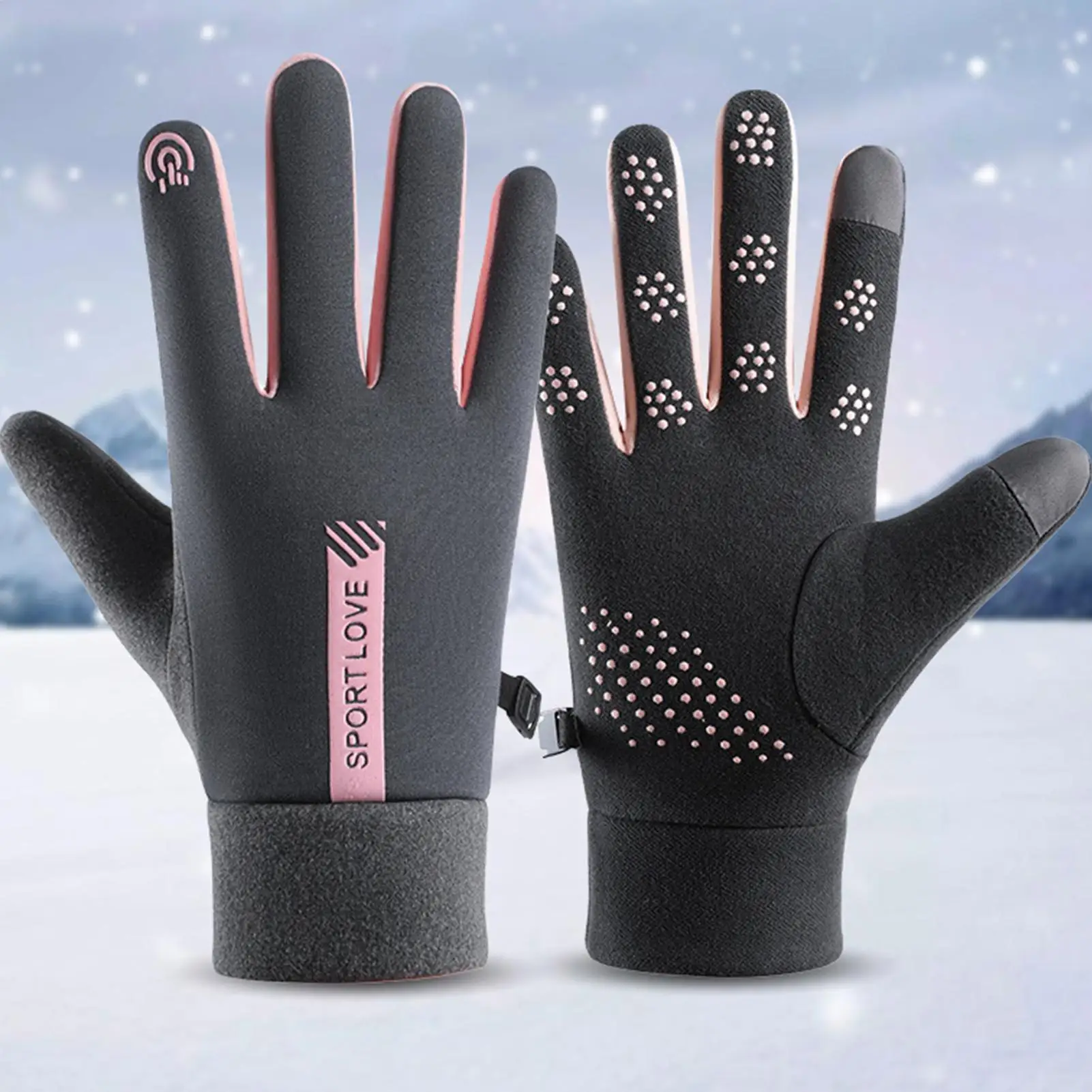 

Heated Gloves for Men Flexible Control & Constant Warmth USB Powered Electric Hand Warmers forSkiing Hiking Cycling Snowboarding
