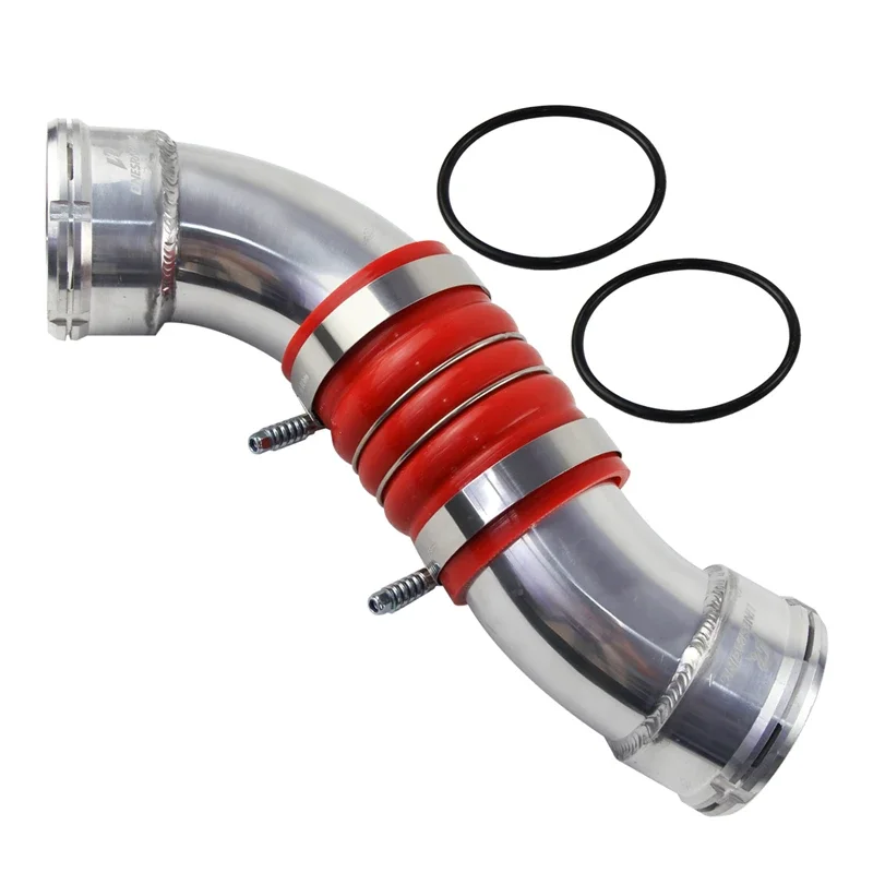 Performance Cold Side Intercooler Pipe & Boot Kit For 06-10 Chevy GMC Duramax Diesel 3.5