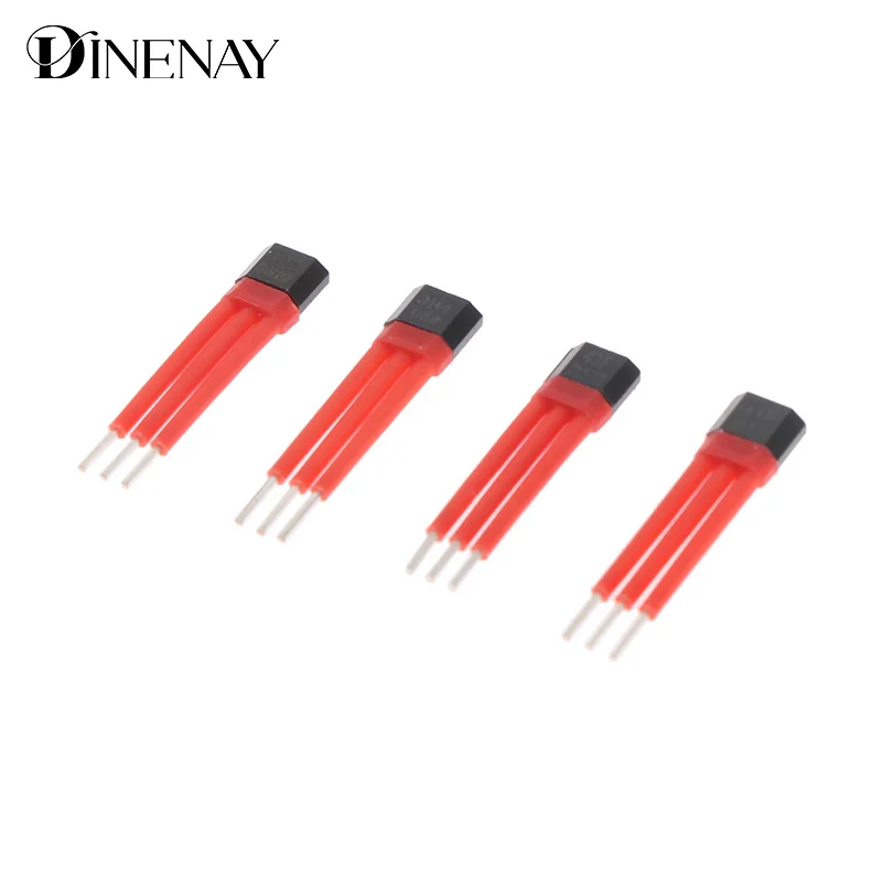 10PCS Electrocar Motor Hall Sensor 3144 41F 43F 413 With High Temperature Insulation Sleeve Hall Element Switch 13A A44E Sensor