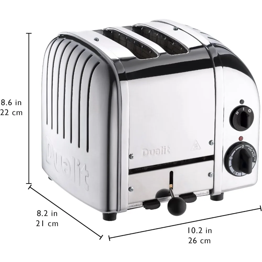 2 Scheiben Toaster, Chrom