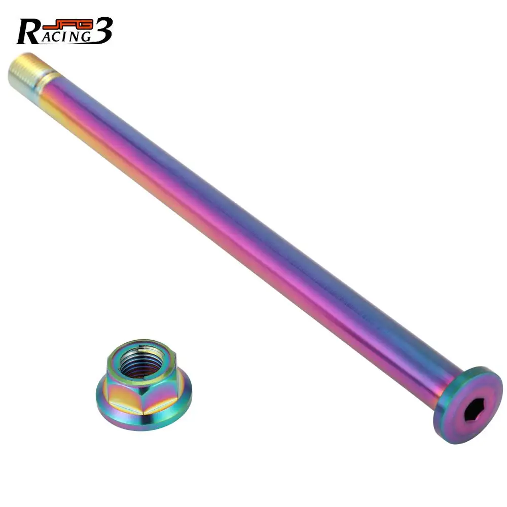 Funparts Motorcycles Accessories Rear Wheel Axle Shaft Titanium Alloy Electric Vehicle E-Bike For Surron Sur Ron Lightbee X S