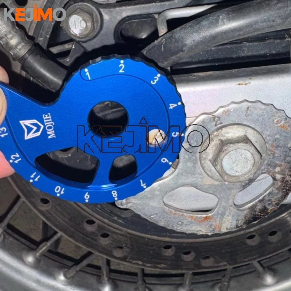 Chain Adjuster Regulator For yamaha DT 125R 125RE TTR TW XT 225 E 250 R 200 600E Motorcycle XTZ 600 WR 250Z Accessoires xt250r