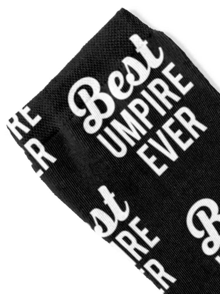 Best Umpire Ever Socks japanese fashion colored winter thermal hockey Boy Socks Women's
