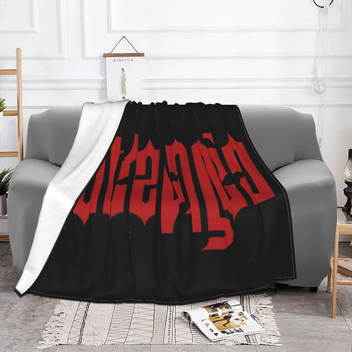 Game Icons Game Castlevania Blanket Plush Spring Autumn Cute Thin Throw Blankets For bed Plush Thin Quilt