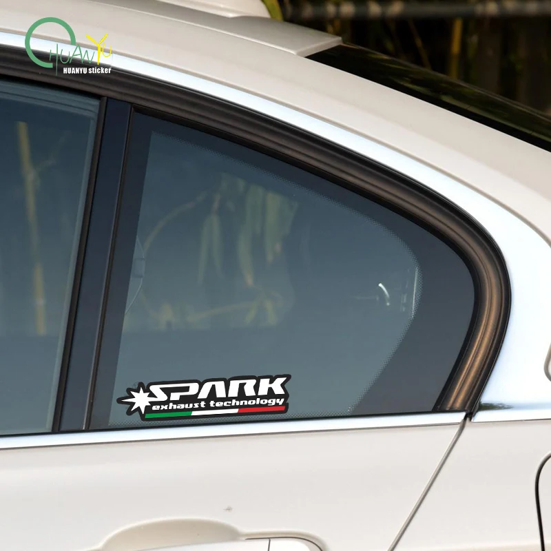 Adhesivo reflectante para tubo de escape Escorpio; calcomanía de modificación del extremo de la cola de la motocicleta; pegatina AK para decoración del coche