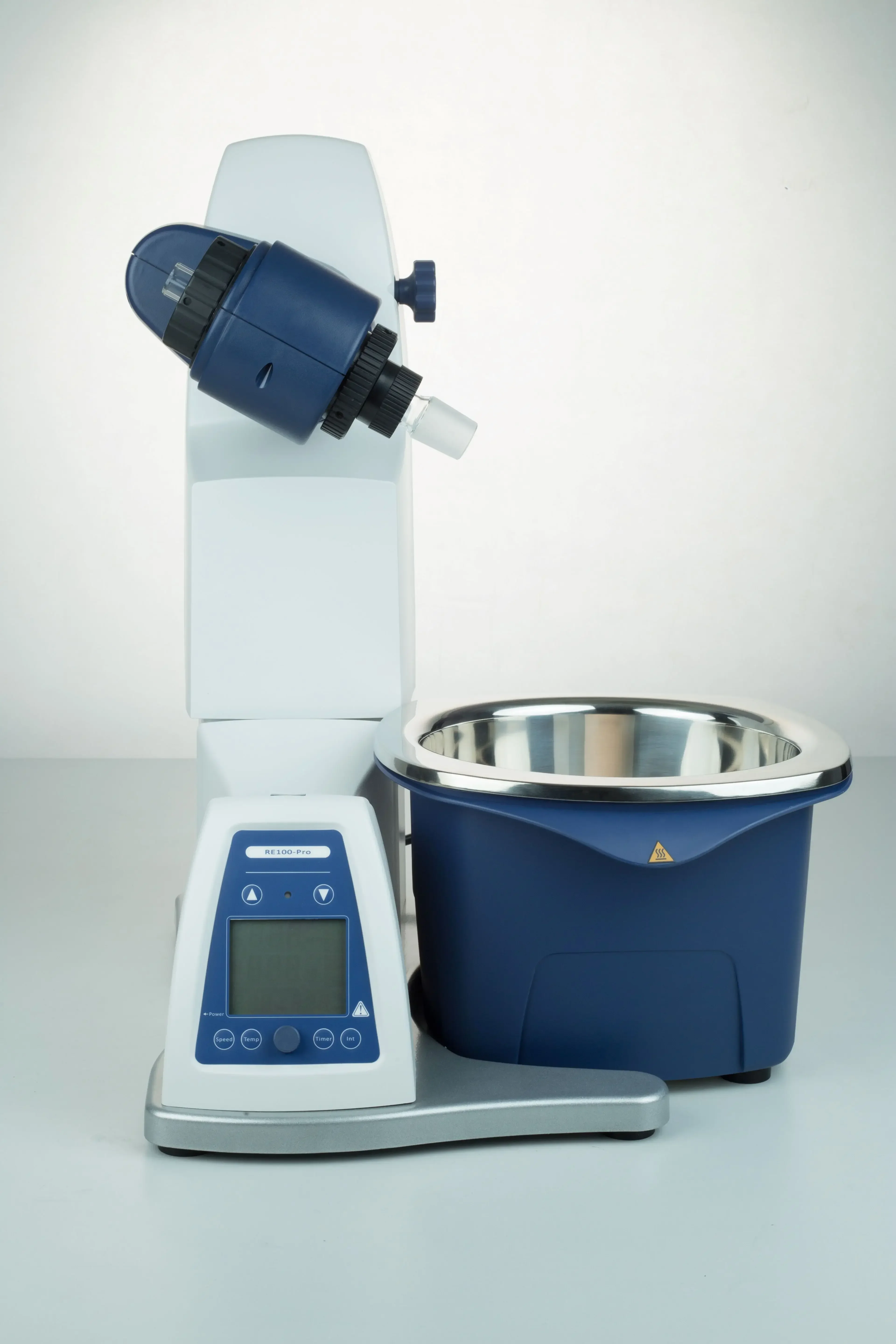 يستخدم مختبر RE100 Pro التحكم الرقمي في درجة الحرارة المبخر الدوار مع دعم OEM