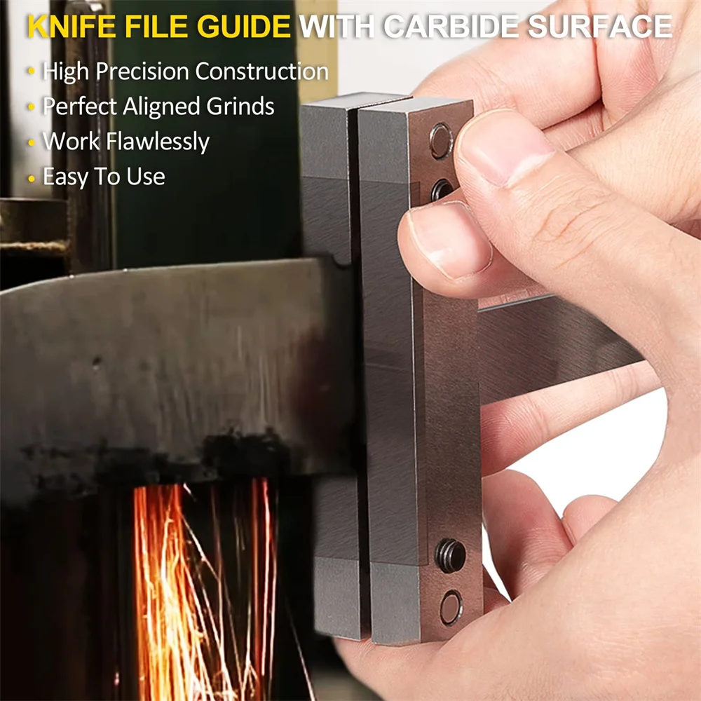 ANX Hardened File Guide with Carbide Surface For Knife Making Tool Knife Makers