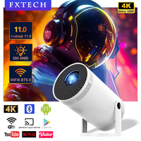 Smart Mini Projector 260ANSI Portable Projector Support HDMI 4K With WIFI Bluetooth 1080P Home Outdoor Movie Theater Beamer New