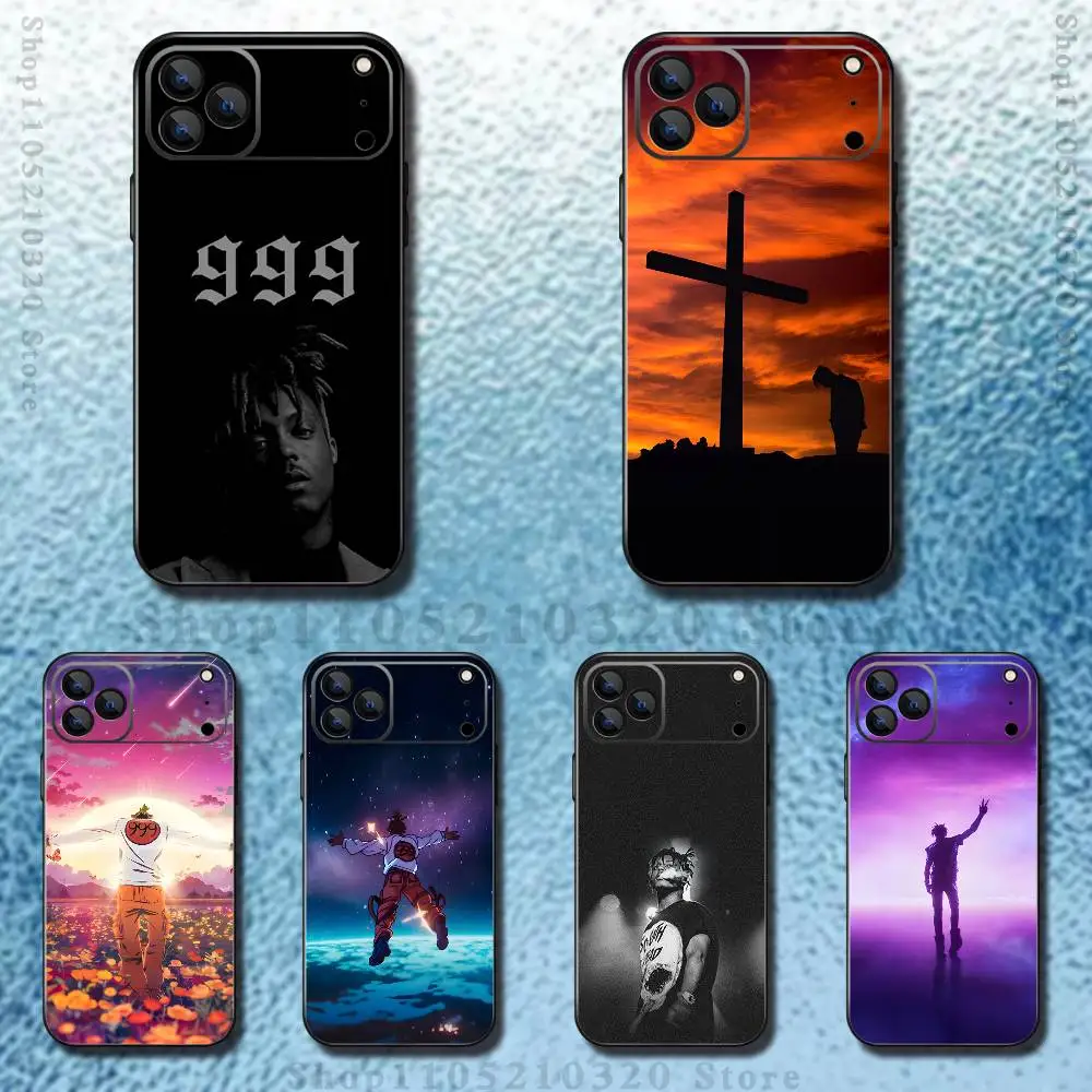 

J-Juice W-WRL 999 Phone Case For iPhone 17,16,15,14,13,12,11 ,Pro Max,XS,X,XR,SE,Mini,8,7,Soft Silicone Black Cover