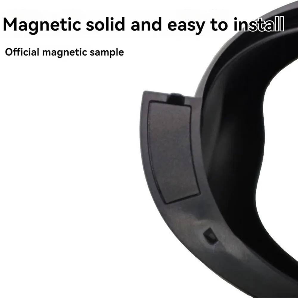 Eye Mask for mate quest pro Full Blackout Silicone Eye Mask with Magnetic Attachment VR Glasses Accessories