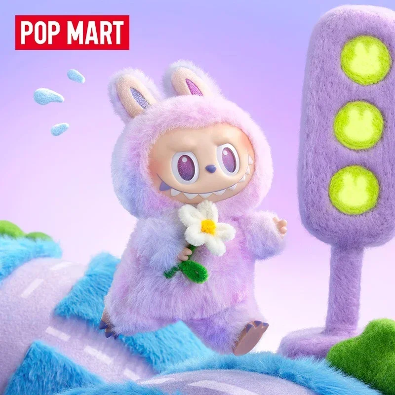 POP MART LABUBU THE MONSTERS Серия Big into Energy: Виниловые плюшевые фигурки, модные игрушки-сюрпризы, коллекционные фигурки, подарок