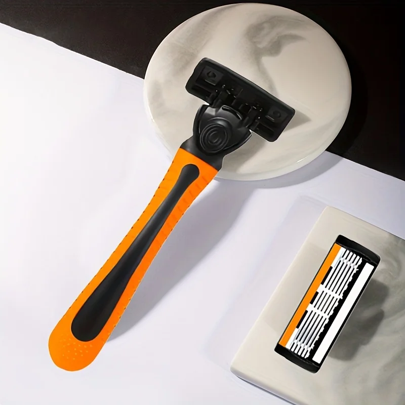 طقم ماكينة حلاقة 6 شفرات للرجال، شفرة حلاقة حادة، ماكينة حلاقة للرجال، ماكينة حلاقة، شفرة ماكينة حلاقة للرجال، ماكينة حلاقة للوجه للرجال #3