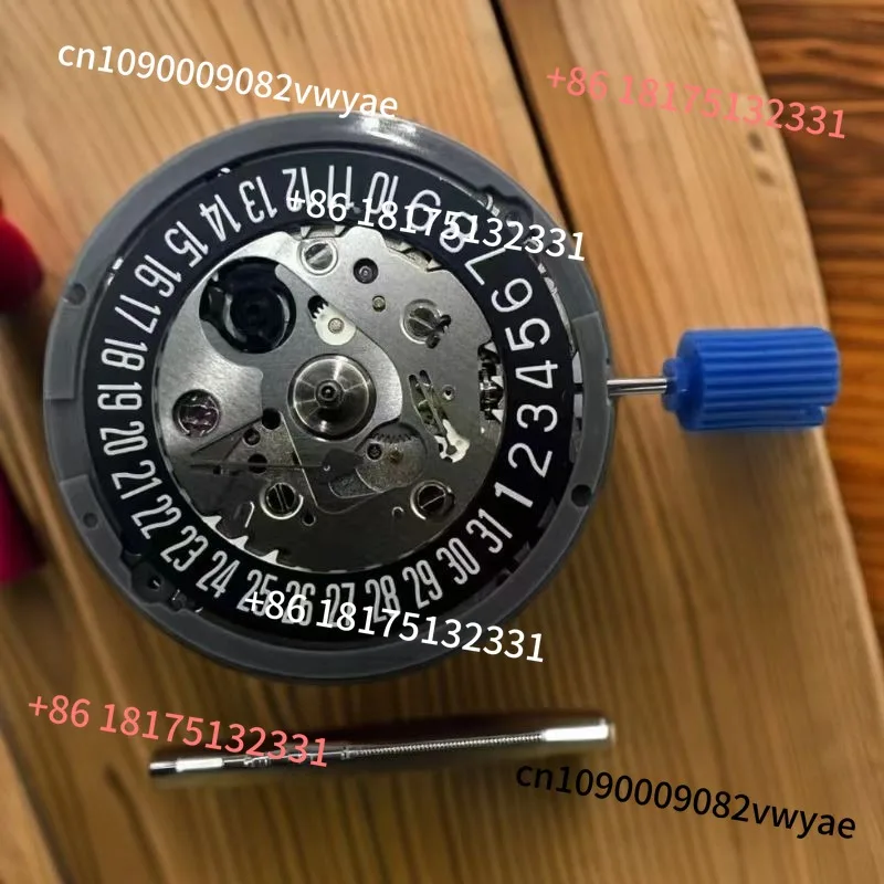 NH35 movement single calendar black 3 o'clock Seiko automatic mechanical NH35A black calendar 6 original clockwork