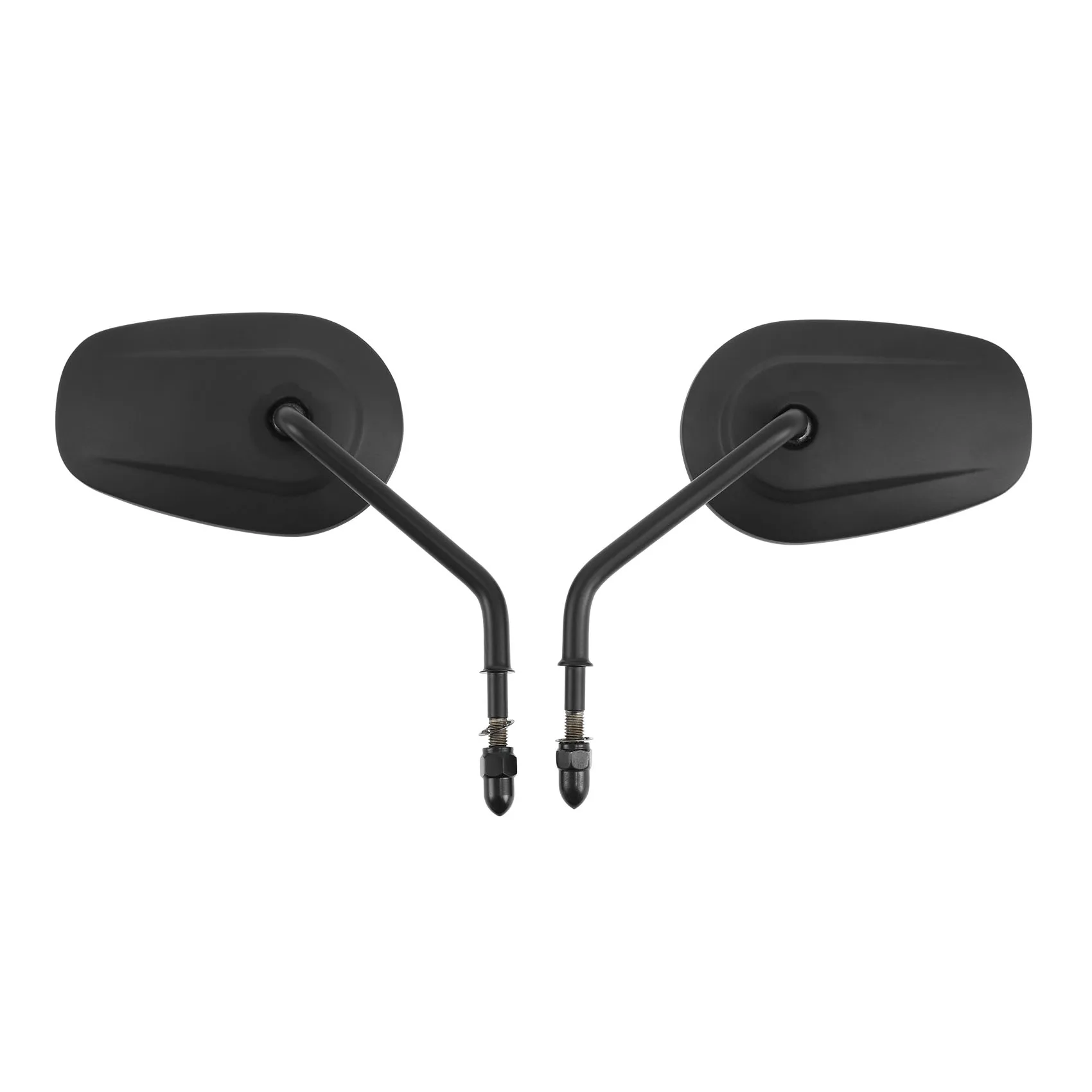 8MM Rear View Mirrors For Harley Touring Road King Road Glide Sportster XL883 XL1200 Dyna Heritage Softail SuperLow FXDB FXDWG