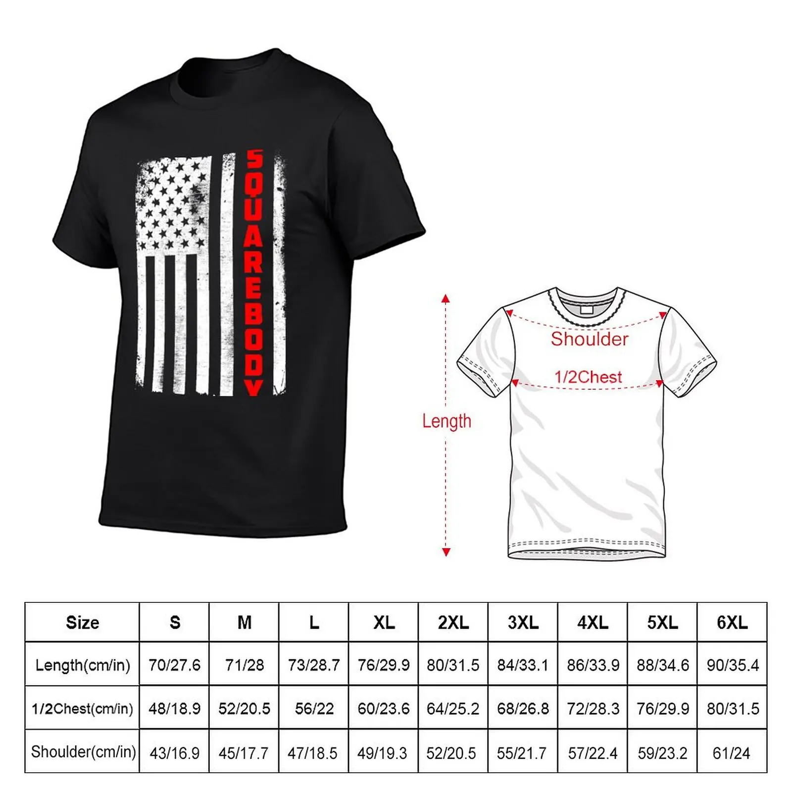 Squarebody Flag Classic Square Body Pickup Truck 4th of July T-Shirt oversized graphic tee designer shirts t shirts men