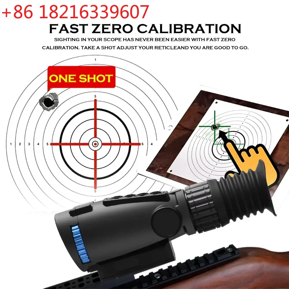 YAO GOYOJO Thermal Monocular 384*288 35mm Lens Thermal Imaging Scope 3-9X Zoom Sight Hunting With Video Rec WiFi PIP