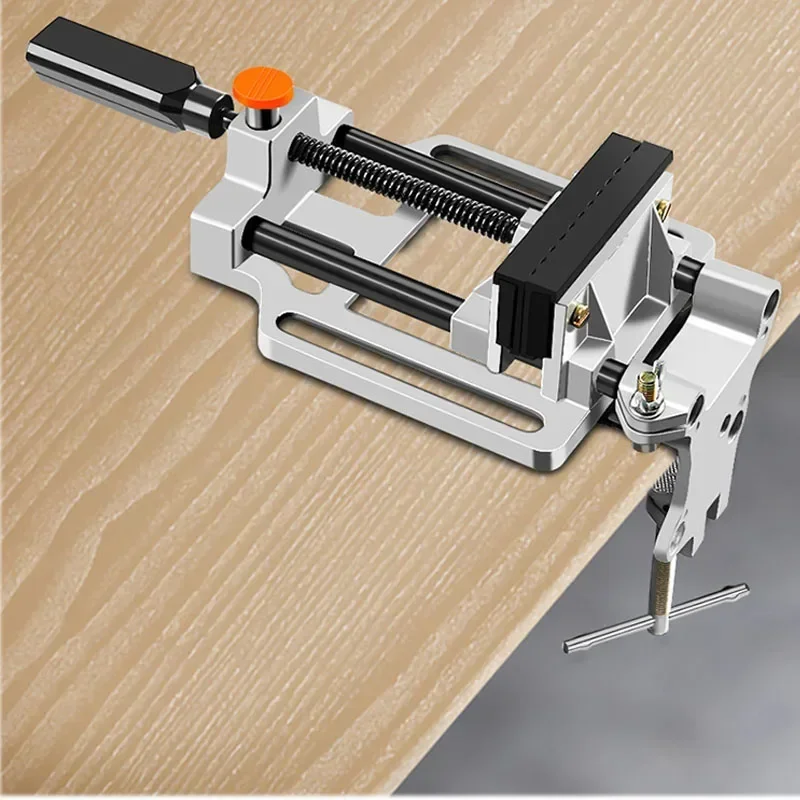 New 220v New Small Bench Pliers Bench Vise Mini Workbench Household Clamp Flat Mouth Pliers Multi-function Clamp Pliers