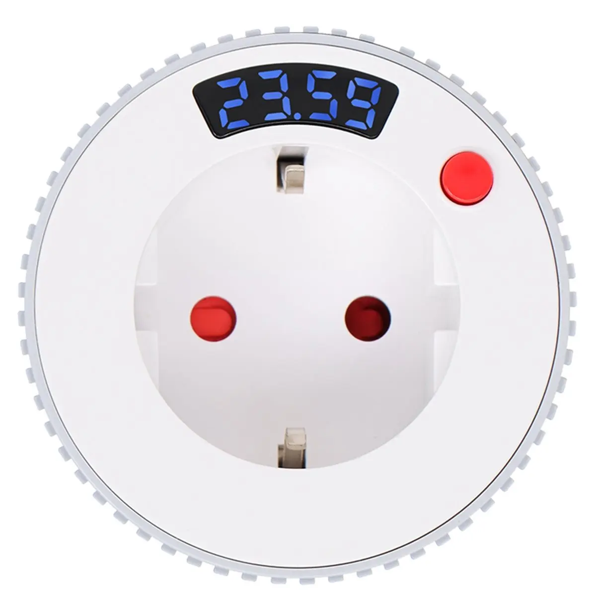 HDL Timer Digital Single Switch Digital Display Countdown Timer 15 Minutes to 24 Hours for All Types of Household EU Plug