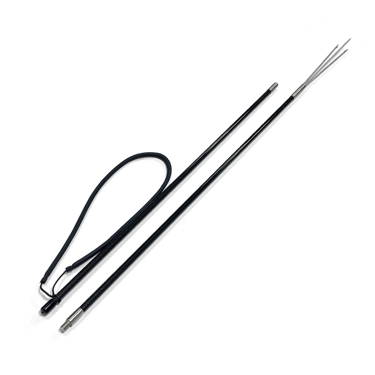 

170cm/230cm Treble Prong Tip Carbon Fiber Pole Hand Spear 3 Prong Barb Head Paralyzer Official-Website Omer Spearfishing Pole