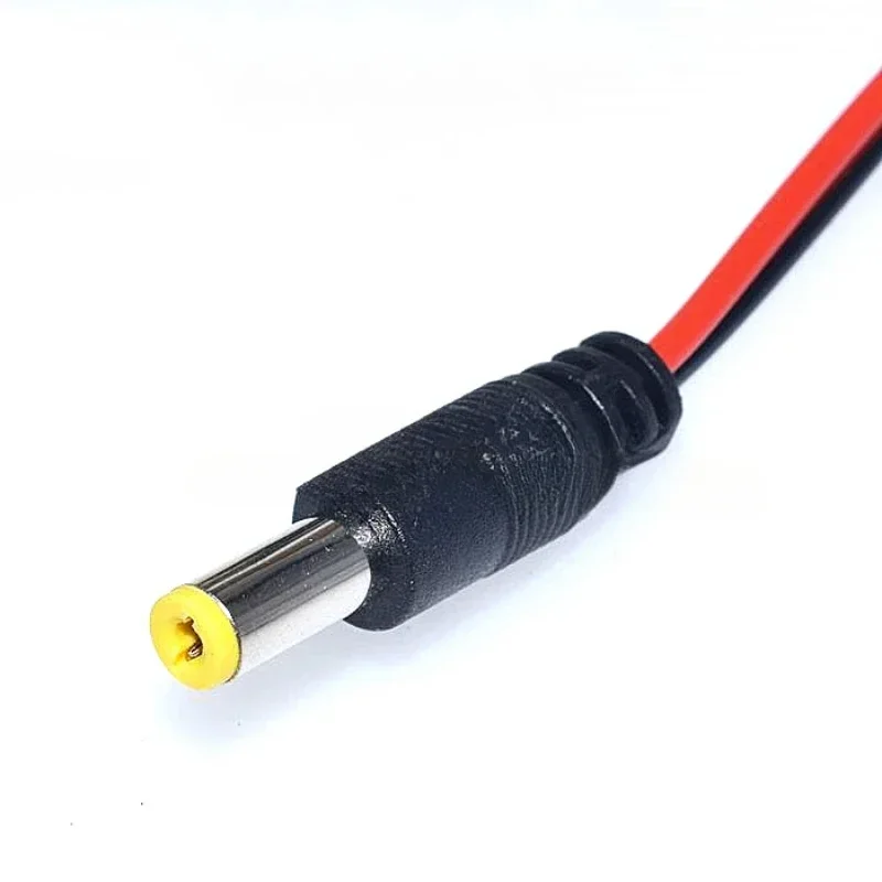 5pcs 10pcs 5.5x2.1 mm Male Female Plug 12V DC Power Pigtail Cable Jack for CCTV Camera Connector Tail Extension 24V DC Wire