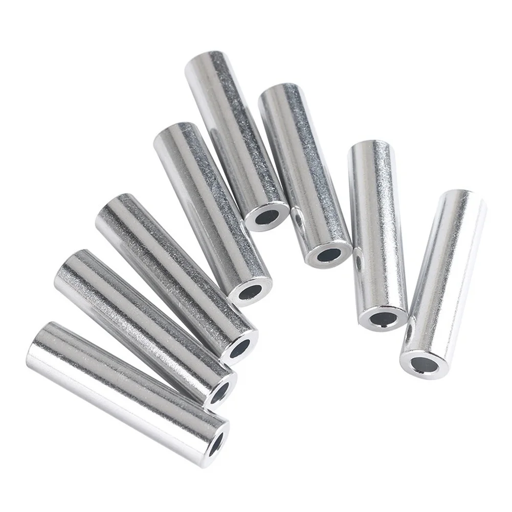 Aluminum Spacers 40mm Long 10mm OD Set of 8 for NEMA17 For NEMA23 Stepper Motor Mounting and Equipment Spacing Applications
