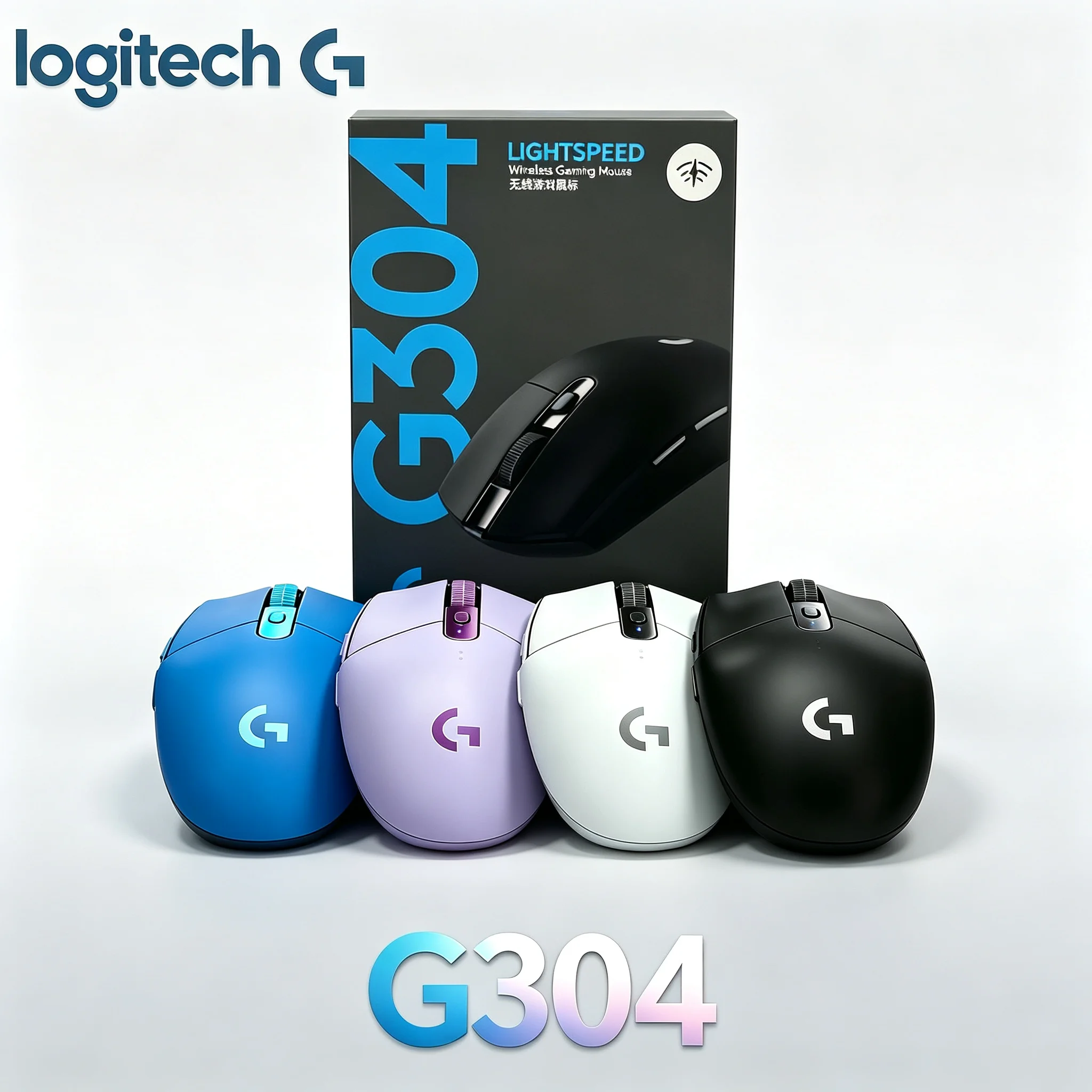 Logitech G304 Wireless Gaming Mouse Long‑life Switches High‑quality Mice For Home Gaming Entertainment