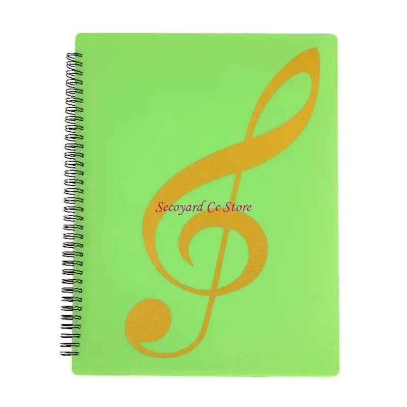 

Портативная музыкальная папка N3UC с нотами на 40 страниц, записываемые страницы для музыкантов