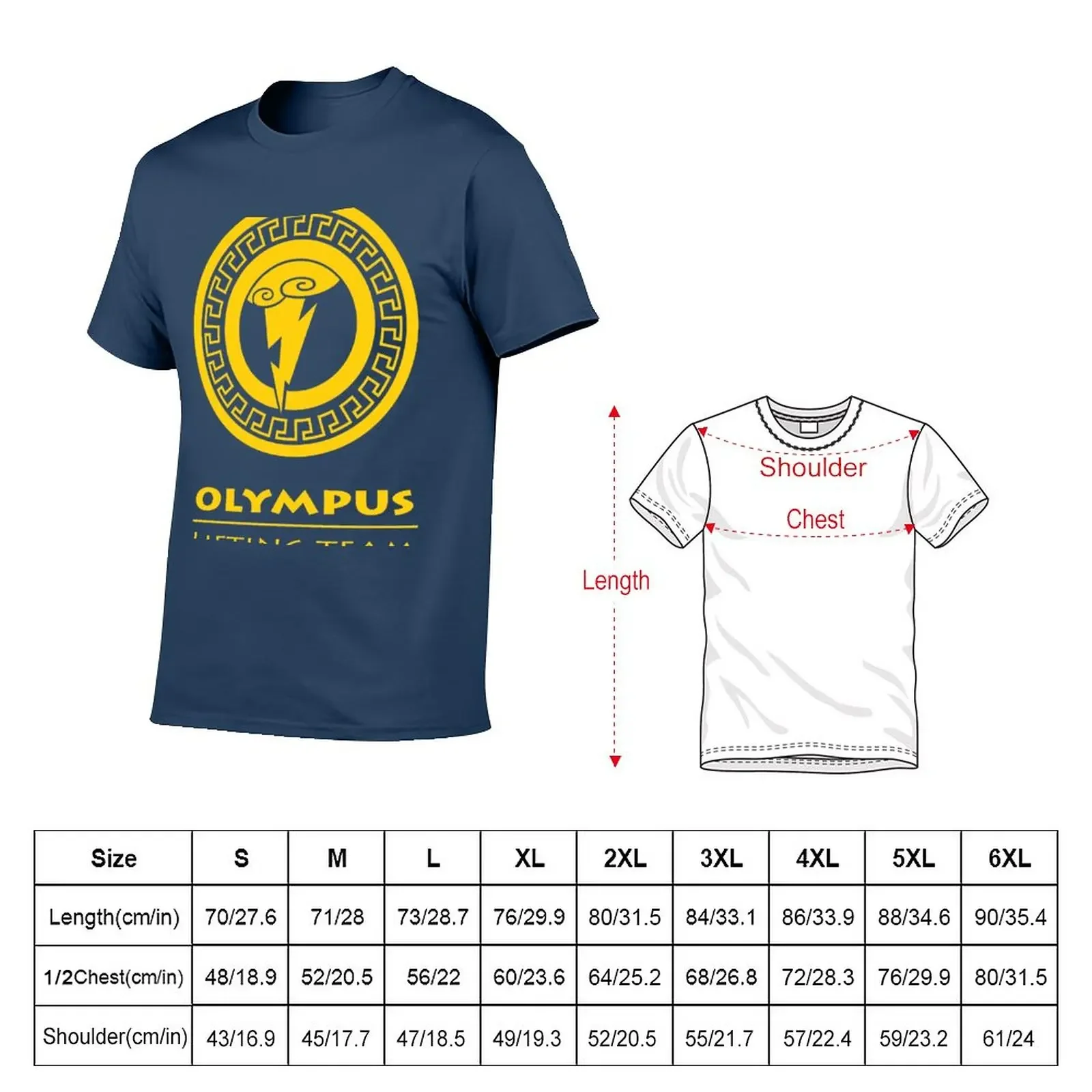 Hercules Olympus Lifting Team T-Shirt Blouse for a boy mens big and tall t shirts