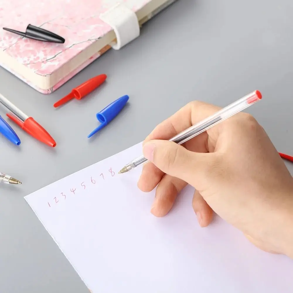 

5PCS Multifunctional Quick-drying Ballpoint Pen Press Type 1.0mm Pen Tip Gel Pen Black/Blue/Red Ink Signature Pens Student Test